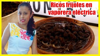 Frijoles en vaporera eléctrica  Recetas de vaporera eléctrica [upl. by Cirdec]