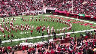 Cornhusker Marching Band Veterans Day A Salute To Our Veterans Halftime 111123 [upl. by Remsen]