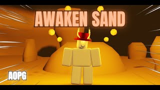 ⚔️How To Get The Awakened Sand Fruit In AOPG quotSand Fruit V3quot Noob To Pro Pt 9⚔️ [upl. by Eilssel687]