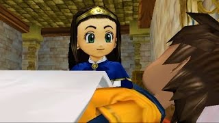 ドラゴンクエスト8 DQ8 3DS版 空と海と大地と呪われし姫君 主人公とミーティアの出会いイベント [upl. by Supat]