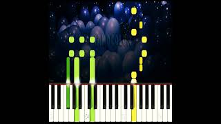 Mariposita  Piano Cover  Tutorial  Karaoke [upl. by Hamlet]