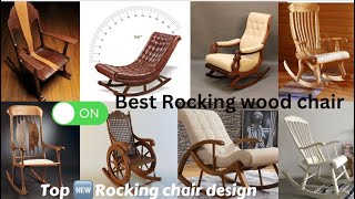 Rocking chair design wood rocking chair ideas modern chair [upl. by Genevra]