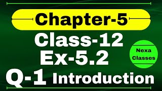 Class 12 Ex 52 Q1 Math  Differentiability  Q1 Ex 52 Class 12 Math  Ex 52 Q1 Class 12 Math [upl. by Cristie]