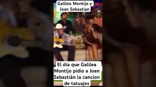 El día que Galilea Montijo le pidió a Joan Sebastian que le cantara la canción tatuajes a su abuela [upl. by Bouldon]