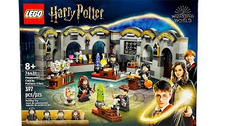 LEGO Harry Potter Hogwarts Castle Potions Class 76431 Review [upl. by Nywled]