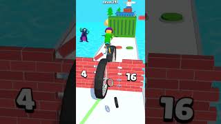 Big bike in Monster Bike level 291 shorts ytshort viralshort games [upl. by Jovi]