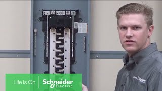 Determining if Homeline Load Centers Accept Tandem Breakers  Schneider Electric Support [upl. by Sihun]