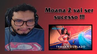 React Moana 2  Trailer 2  Dublado [upl. by Erinn253]