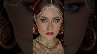 Indian makeup makeupartist makeuptransformation допісля makeuptransition makeuplook макіяж [upl. by Ailefo]