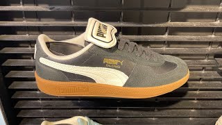 Puma Palermo Premium BlackWhiteGum  Style Code 40174402 [upl. by Odlanyer347]