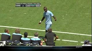 Balotelli Failed Trick Shot and Substitution [upl. by Ricker105]