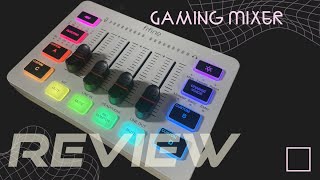 FIFINE AmpliGame SC3 Gaming Audio Mixer  Affordable quality [upl. by Anauq]