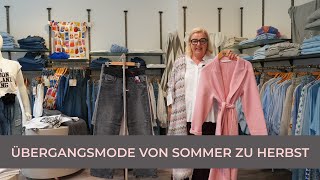 Übergangsmode Von Sommer zu Herbst 2024 mit Jutta Nestler [upl. by Lauber]