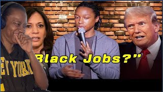 first time watching Josh Johnson “Let’s Talk About Black Jobs” is HILARIOUSREACTION reaction [upl. by Fotinas365]