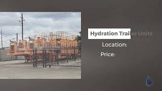 Hydration Trailer Units  USA [upl. by Enimsaj686]