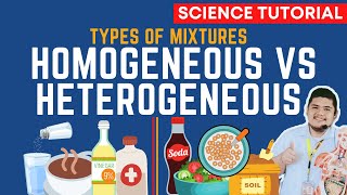 HOMOGENEOUS AND HETEROGENEOUS MIXTURE I GRADE 7 SCIENCE WEEK 3 [upl. by Nagyam980]