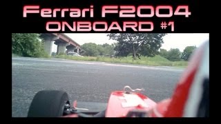 F1 RC ONBOARD 1 Ferrari F2004 [upl. by Learsi]