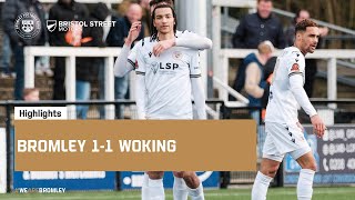 Highlights Bromley 11 Woking [upl. by Ainimre]