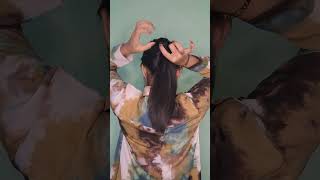 Volume ponytail hack 💗hairstyle hair shorts ponytail [upl. by Anatole]