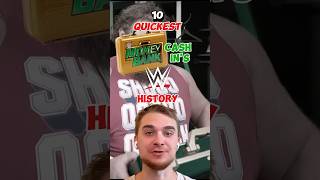 10 Quickest Money In The Bank CashIns in WWE History [upl. by Ayocal]