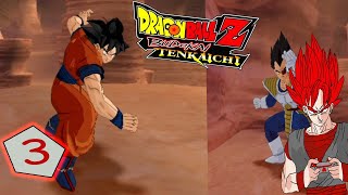 An Saiyans Rivalry  Evil Goku Plays DBZ Budokai Tenkaichi  Saiyan Saga Part 3 [upl. by Ermanno]