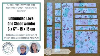 Unbounded Love One Sheet Wonder  Global Monthly Video Hop [upl. by Anabella]