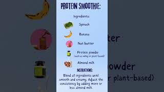 Protein Smoothie [upl. by Niffirg]