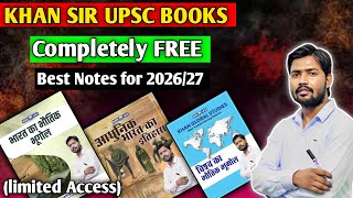 Khan Sir Upsc 202627 Notes  Upsc Notes  Khan Sir Upsc Batch Notes  Taru UPSC Aspirants [upl. by Oilalue]