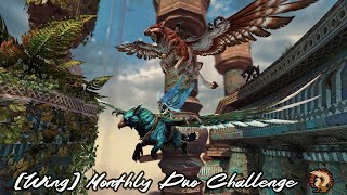 Wing Monthly Flying Challenge  Sand Squall  Duo Griffon Route  Guild Wars 2 [upl. by Egap666]