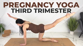 Third Trimester Pregnancy Yoga Prepare Your Body For A Positive Birth [upl. by Musa]