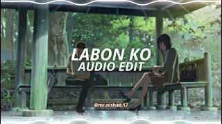 labon ko  kk edit audio [upl. by Jann]