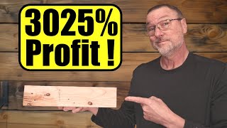 Woodworking Project to Sell For MASSIVE Profit [upl. by Ilysa169]