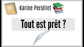 Poésies n°13 Tout est prêt  De Karine Persillet [upl. by Suoivatnom]