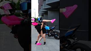 185 vs 165 дастишфантастиш мотодевушка bikergirl прикол [upl. by Baldridge176]