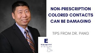 Is it Safe to Wear NonPrescription Colored Contacts  Dr Albert Pang [upl. by Dall]