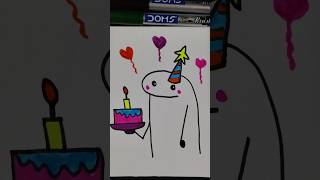 free hand drawing free hand drawing with cake drawing viral art shorts [upl. by Ormiston492]