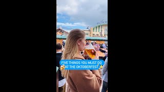 5 Things you Must Do at the Oktoberfest [upl. by Aisiat193]