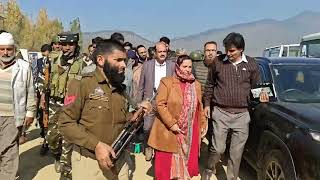 Minister of Health Sakeena Itoo Thursday visited GMC Handwara and took stock of the situation [upl. by Inilahs]