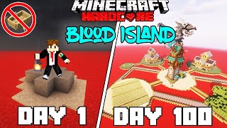 I Survived 100 Days on Blood Island Minecraft Hardcorehindi [upl. by Negiam]