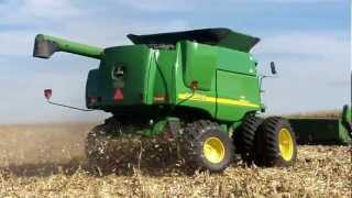 John Deere 9650  Cosecha Maíz Parte 1 [upl. by Tayyebeb]