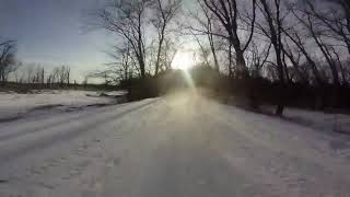 elm creek park snowmobile fun [upl. by Griffiths]