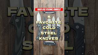 5 Favorite Cold Steel Knives shorts knife youtubeshorts blade edc [upl. by Llezniuq]