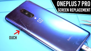 OnePlus 7 Pro Screen Replacement  Display Only  Guide [upl. by Nell]