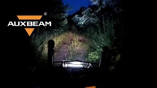 Auxbeam 12quotLight bar Test and Review [upl. by Tallie]