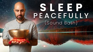 Deep Sleep Healing Sounds  Tibetan Singing Bowls [upl. by Birkner]