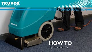 How to use your Hydromist 35 carpet extractor [upl. by Wilonah324]