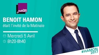 Benoît Hamon invité de france culture 0504 [upl. by Namie418]