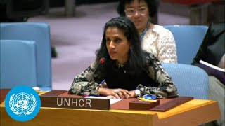 Human Rights for Refugees amp Migrants UNHCR New York Briefing  Security Council  United Nations [upl. by Lupita]