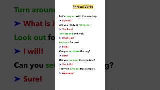 How to Improve Your English HOW TO LEARN PHRASAL VERBS shorts englishconversation spokenenglish [upl. by Kcirdaed604]