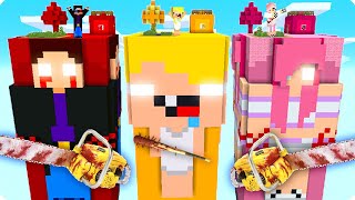 😝ЧАНК ШЕДИ ЛЕСКИ И НУБИКА ЕХЕ В МАЙНКРАФТ БИТВА ЧАНКОВ ТРОЛЛИНГ MINECRAFT [upl. by Bluefield781]